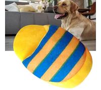 Juguete de Masticación de Cachorros Suaves, Lavado de Lujoso de Lavado de Lujoso para Perros Resistentes a los Dientes Lindos Que Moliendo la Zapatilla de Mierda para Exteriores (Yellow)