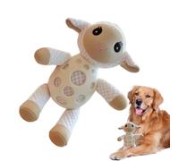 Juguete de Masticación de Perro Indestructible, Animales de Peluche Juguetes Masticación | Bunny and Lamb Lindo Dog Squeaky Doll | Puppy Puppy Sound Toy Home Chack Decor para masticar agresivo