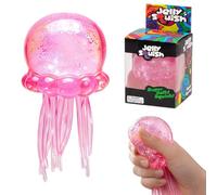 Juguete de Medusa de neón Brillante con tentáculos Largos, Suave Juguete sensorial elástico con partículas de Purpurina para niños y Adultos, Regalo para scuola, Oficina, hogar, Regalo de Pascua