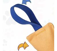 Juguete de mordida de perro - Juguete duradero | Almohada de mordida de perro, con 2 asas fuertes - Almohada de yute resistente para perros medianos a grandes - Ideal para tirar de la guerra