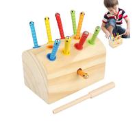 Juguete de Motor Fino para niños pequeños - 15 x 9 x 9 cm Gran Actividad para atrapar, Juego Educativo para niños en Edad Preescolar, Juego de manipulación del Desarrollo con Bordes Lisos | Un