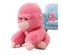 Juguete De Muñeca - Juguete De Peluche De Mono Grande Hiperrealista De 20 Cm/7,87 Pulgadas | Almohada De Animales Versátil, Peluche De Mono Gibbon, Muñeca De Decoración Del Hogar Para Niños, Ni