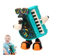 Juguete de música cantando, juguete para niños bailando, Toyadores de música creativos educativos iluminados, Suministros para la educación infantil, iluminando el robot de temblor para niñas, jóvenes
