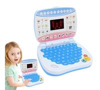 Juguete de ordenador portátil para educativos - Computadora portátil pretende Jugar Aprendizaje | Ordenador portátil preescolar para niños Niñas mayores, Divertido juguete interactivo para El