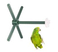 Juguete de pájaro genérico, Bird Perch Stand Cage Chew Toys, Interactive Funny Chewing Rotatable for Ejercise Playing Small Medium Large Conure Lovebirds Canary Cage Indoor