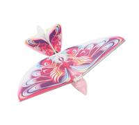 Juguete de Pájaro Volador con Control Remoto con Luces LED, Lanzamiento hacia Adelante, No Se Necesita Controlador para Niños en Interiores y Exteriores (Rosa)