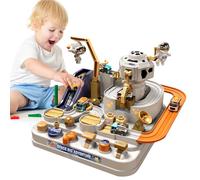 Juguete de para Coche - Circuito de Carreras, 3 minicoches, Pistas interactivas de | Juego de educación Preescolar para niñas de 3, 4, 5, 6, 7, Aprender a Usar en cumpleaños