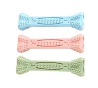Juguete de para perros, juguete de limpieza de dientes de perro,3x juguetes de masticación de dentición | Cuidado oral resistente a la mordedura de la varilla de molienda para de aburrimiento, bienest