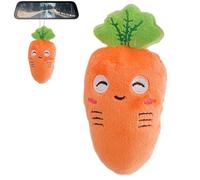 Juguete De Pascua Para Llavero - Divertida Zanahoria Rellena 12cm, Colgante Decorativo | Lindo peluche de Pascua para árboles, mochilas, coches, paredes, llaves, conejito, pollito, huevo, corde