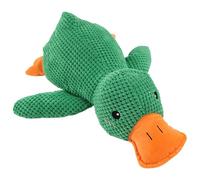 Juguete de pato calmante - adecuado para uso en interiores, juguete para masticar charlatanes, perro de pato para el estrés, juguete lindo para perros con forma de animal, juego interactivo para