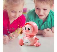 Juguete de Pato Musical | Juguete con Sonido de Pato Despierto con Funciones de y - 2 Modos de luz Características magnéticas de rastreo, y eléctrico con Sonido Musical para niños presentes