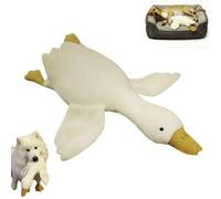 Juguete de Pato para Perros, Juguete de Ganso Realista Grande para Perros, Juguetes de Pato calmante para Perros, Lindos Juguetes de Peluche de Ganso para Perros masticables, del