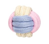 Juguete de Pelota de Cuerda,Juguete de Pelota de Cuerda para Perro - Bolas de algodón masticables - Bola de Nudo para Masticar de algodón, Juguetes de Cuerda para Cachorros para dentición y mast