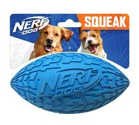 Juguete de pelota de f tbol Nerf con chirriador interactivo, ligero, duradero y resistente al agua, de 15 cm de di metro, para razas medianas y g
