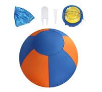Juguete de pelota de pastoreo de perros, pelota de práctica de agilidad de 21.67 pulgadas, dispositivo interactivo de entrenamiento de mascotas de PVC, perseguidor de césped duradero | Atractivo para