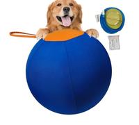Juguete de pelota grande para perros, pelota gigante interactiva para ejercicio al aire libre, material de PVC grueso con diseño antimordeduras, juguete de actividad para mascotas para perros pequeños