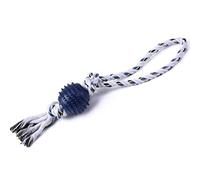 Juguete de pelota para perro con cuerda, juego interactivo para perros, relleno de dentición, juguetes para masticar, juguete interactivo para perros, bola de algodón, cuerda interactiva para perros