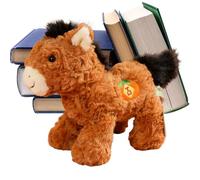 Juguete de Peluche Año Caballo - Muñeco de pelu che Suave de 12 Pulgadas, Peluc he de Caballo zodíaco Chino 2026 | PE luche cómodo para niños y Adultos, decoración Coleccionable para dormitor