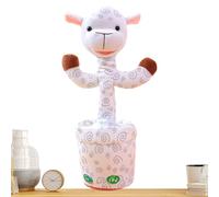 Juguete de peluche - Compañero de poliéster esponjoso | Amigo tierno y divertido, animado, con movimientos cantores, ojos brillantes y forma abrazable para niños pequeños, tiempo de actividad