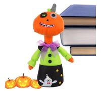 Juguete De Peluche De Calabaza - Muñecas De Peluche De Calabaza | Juguete De Abrazo De Halloween | Decoración De plushiess Rellenos De Muñecas | Bruja/Calavera/Calabaza, Decoración del Hogar, A