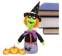 Juguete De Peluche De Calabaza - Muñecas De Peluche De Calabaza | Juguete De Abrazo De Halloween | Decoración De plushiess Rellenos De Muñecas | Bruja/Calavera/Calabaza, Decoración del Hogar, A