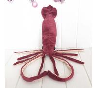 Juguete de peluche de calamar - Muñeca de peluche suave para dormitorios guarderías | Criatura marina acogedora perfecta | Lindo juguete de peluche para sala de juegos, sofás, camas, cumpleaños