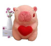 Juguete de peluche de Capybara genérico, Valentine Capybara & Funny Animal, lindo día de San Valentín Plush Toy for Living Room, Bedroom, Dorm, Home Decor, Gift for Kids and Adults
