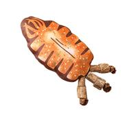 Juguete de Peluche de Espina de para Gatos, Juguete de Ejercicio, muñeca de Entrenamiento para Masticar Hierba gatera, Entretenimiento Interactivo Suave, Juguete de Actividad para aliviar el