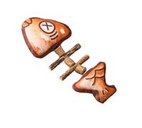 Juguete de Peluche de Espina de para Gatos, Juguete de Ejercicio, muñeca de Entrenamiento para Masticar Hierba gatera, Entretenimiento Interactivo Suave, Juguete de Actividad para aliviar el