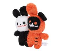 Juguete de Peluche de Fantasma Aterrador, Suave, de 10,6 Pulgadas, Lindo Conejito de Peluche de Dibujos Animados para Decoración del Hogar, Muñeco de de Terror para Accesorios de Fiesta de