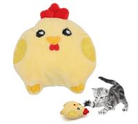 Juguete de peluche de menta para gatos, juguete interactivo, juguete para morder | Alivia el estrés, suministros para mascotas de peluche, entrena a tu gato