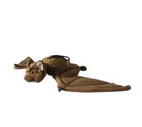 Juguete de Peluche de murciélago simulado, Cara de Cerdo y Rata, Colgante de muñeco de Peluche de murciélago Grande, Adorno de Regalo de educación temprana Suave(Metallic)