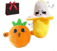 Juguete de peluche de música interactiva, juguete con sensor musical de Banana Plush con sonidos, soporte de clapping, tapping y juego de batalla del ritmo, perfecto para la unión de los niños