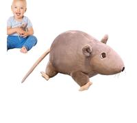 Juguete de peluche de ratas, animal de peluche de ratas, juguete de peluche de ratones realistas, animal de peluche suave, juguete de broma falso, juguete de peluche para los inocentes, juguete de gat