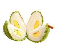 Juguete de Peluche Durian, Juguete de Fruta desmontable creativo- de Peluche Durian Lindo, Juguete de Relajación para la decoración del Hogar y el Coche