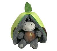 Juguete de peluche para dormir, compañero de luz musical, comodidad de respiración realista para niños, tiempo de siesta, del estrés, hora de acostarse, calmante, suave, interactivo