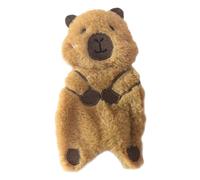 Juguete de Peluche para Gatos, Juguete Interactivo chirriante, muñeca chirriante, Juego de Forma de Capibara para Jugar, Jugar por sí Mismo, Mascotas, Persiguiendo en casa en Interiores