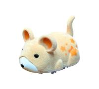 Juguete de peluche para hámster que persigue a gatos, acción simulada, dispositivo interactivo de ejercicio para interiores, para mesa, suelo, funciona con pilas, juguete de animales pequeños