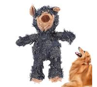 Juguete De Peluche Para Mascotas: Oso Que Hace Ruido, Figura De Actividad Para Masticar, Juguete Suave Para Morder | Fomento Del Interés Conductual Marco De Ejercicio Cognitivo Experiencia, Textura Du