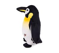 Juguete de peluche para perro de pingüino, con chirriador