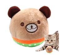 Juguete de peluche para perros | Bola de enriquecimiento para la dentición, juguete de ocupación y masilla canina de peluche para habitaciones, exteriores, jardín, cumpleaños, viajes, tiempo de juego