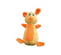 Juguete de peluche para perros con forma de animal | Juega con impresión Vista para entrenamiento y juguete chillón de peluche, juguete interactivo para masticar para interiores, hogar, sala de estar