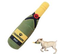 Juguete de peluche para perros con relleno chillón - Juguetes para perros de Halloween, juguete interactivo con botellas mordedoras para peos chillones de peluche para mascotas | Masticar botellas d