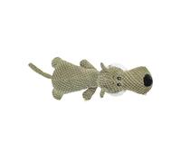 Juguete de peluche para perros de interacción con fabricante de ruido, juguete masticable chirriante para aliviar el estrés del perro y masticar dientes para estimulación mental