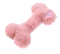 Juguete de Peluche para Perros, Hecho de Materiales, Juguete de Voz en Forma de Hueso para Juego de Cachorros | Juguete de masticación Interactivo Resistente a la masticación para Cachorros