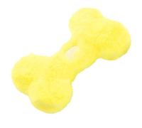 Juguete de peluche para perros: masticador estilo hueso relleno, accesorio para mascotas que hace sonido, construcción de textura acolchada, artículo de compromiso para caninos jóvenes, animales de