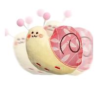 Juguete de peluche para perros | Robusto juguete de peluche para cachorros, juguete masticable calmante para razas de perros pequeñas, forma de caracol, ayuda de lijado dental