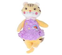 Juguete de Peluche Relajante, Juguete de Felpa Cómodo Mordedor Masticable 3D Táctil Granular Diseño de Dibujos Animados Juguete de Toalla Relajante(Púrpura) Juguetes A Mano
