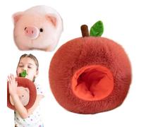 Juguete de Peluche Rosa - Lindo cojín de Dibujos Animados en Forma de Fruta, Juego de muñecas de Tela Suave, Encantadora decoración de Habitaciones, Accesorio de decoración del hogar |