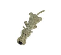 Juguete de peluche seguro para mascotas con efecto de sonido arrugado, juguete chirriante para interacción con perros, juego de búsqueda y limpieza de dientes, juguete resistente a las mordidas